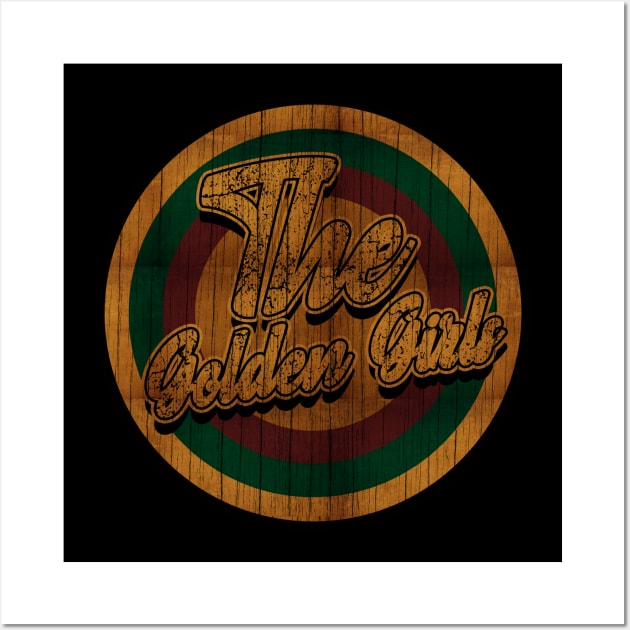 Circle Retro The Golden Girls Wall Art by Electric Tone